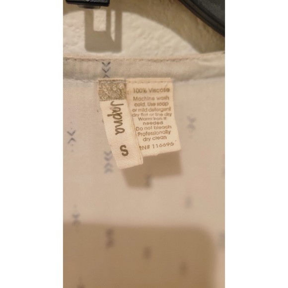 Japna Cream/Black Viscose Cardigan Kimono Women's Size Small. Boho, Tassel - Picture 6 of 10